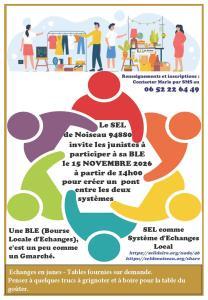 BLE du SEL de Noiseau du dimanche 15 novembre 2026